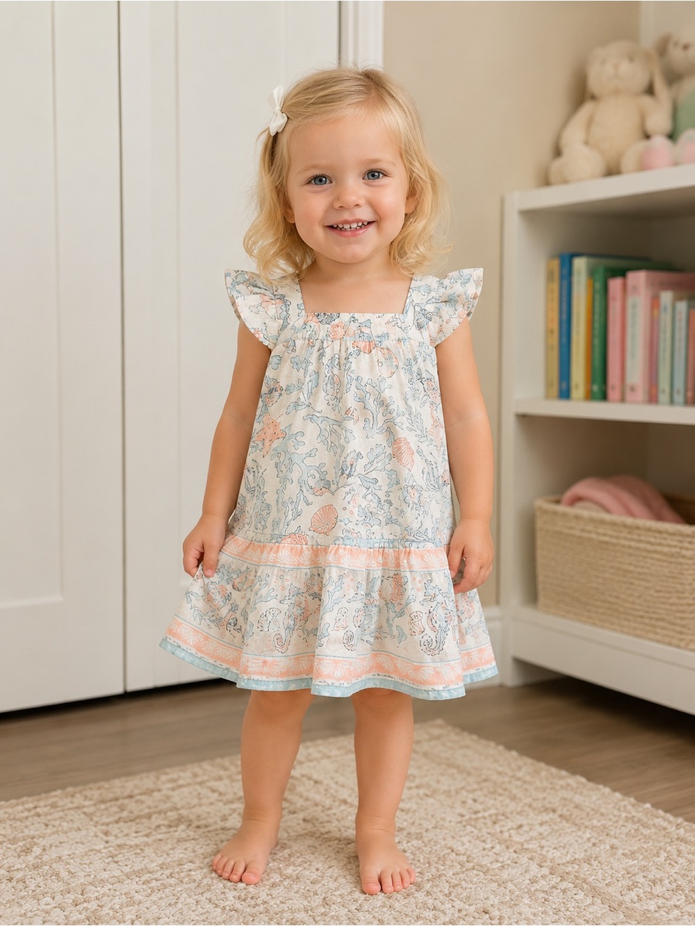Tommy Bahama Oceanic Print Dress
